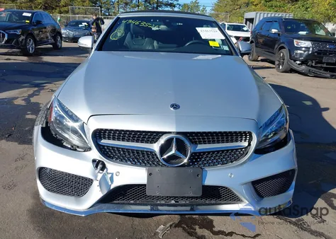 2018 Mercedes-Benz C 300 4Matic z USA, uszkodzony, nr VIN WDDWK4KB9JF752553